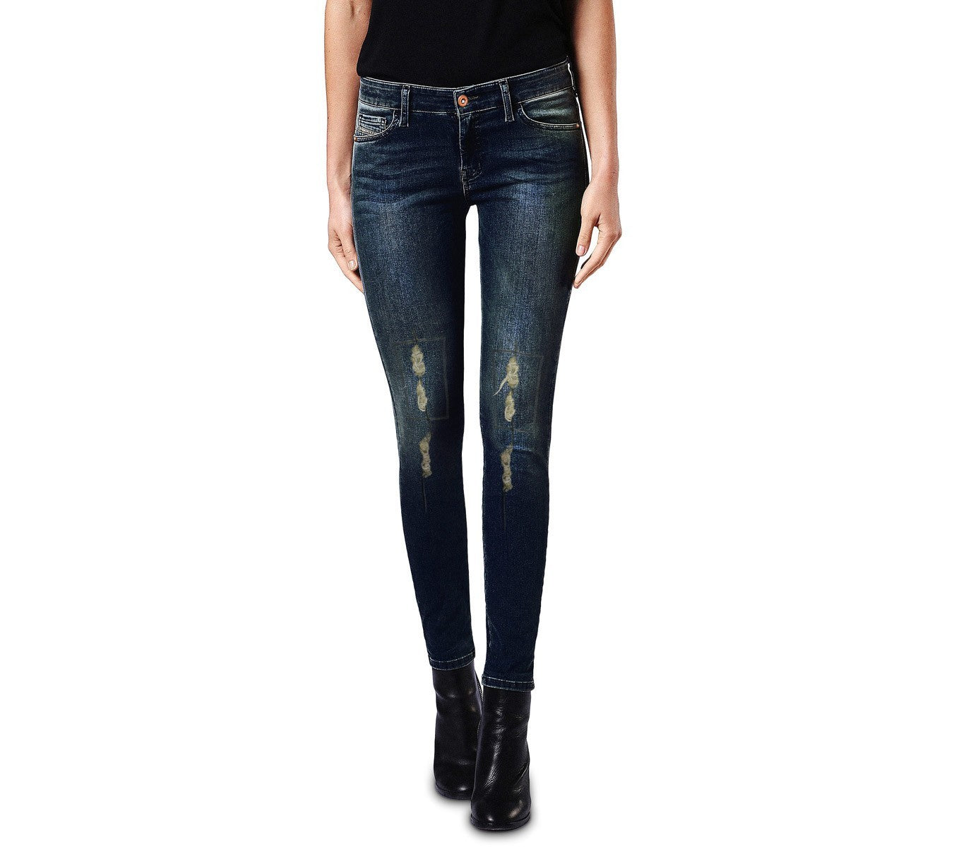 81128 Jean taille haute pour femme modèle Kendra slim fit tailles du XS au XL