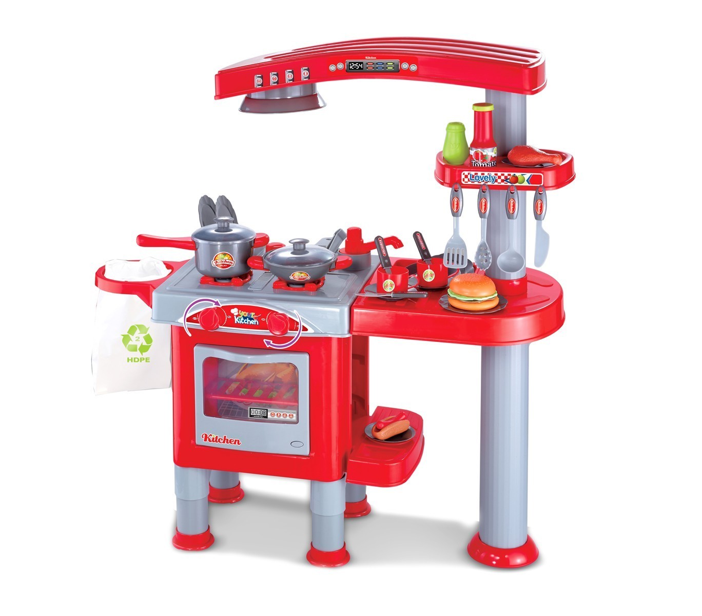 632610 Cuisine pour enfant PETIT CHEF avec four et lave-vaisselle 35 accessoires