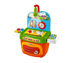 647256 Bureau d'activités pour enfant avec projecteur tableau blanc magnétique