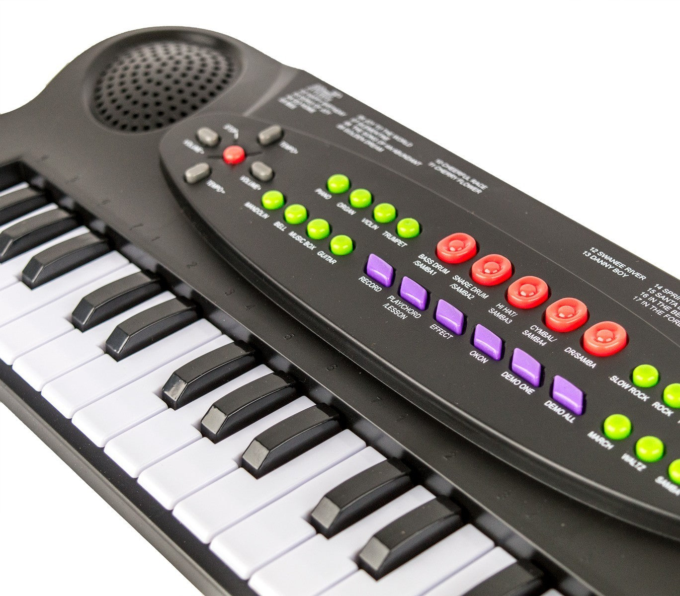 101045 Clavier électronique jouet avec microphone 32 touches et bases rythmiques