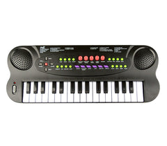 101045 Clavier électronique jouet avec microphone 32 touches et bases rythmiques