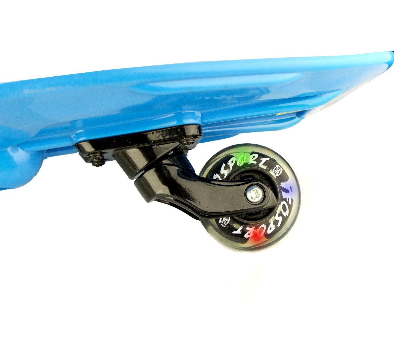 515579 Waveboard fluo roulements ABEC 7 avec roues à LED lumineuses