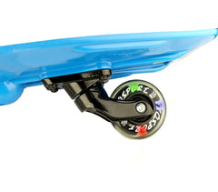 515579 Waveboard fluo roulements ABEC 7 avec roues à LED lumineuses