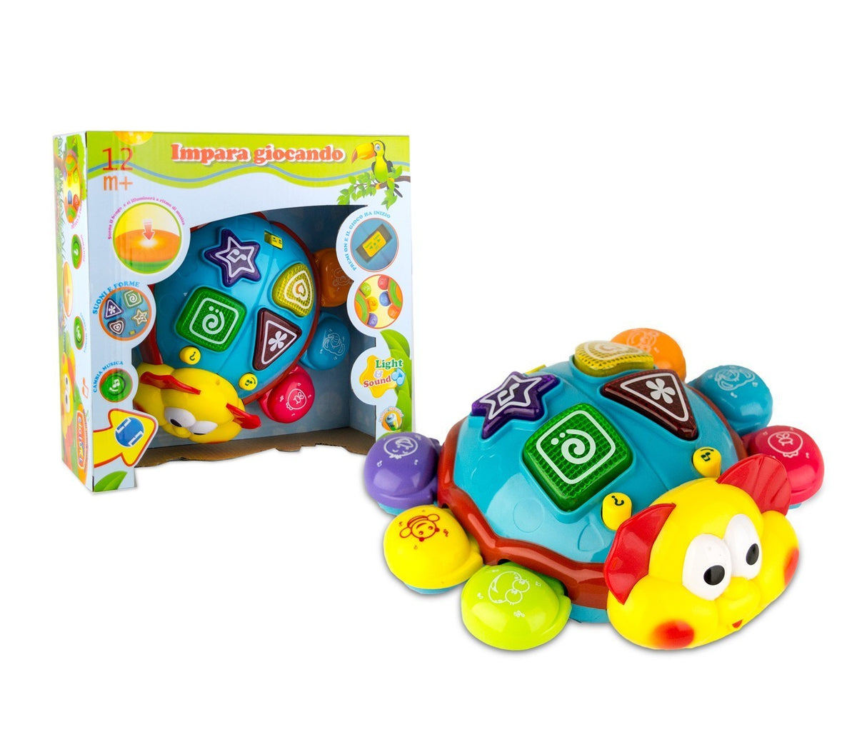 341124 Coccinelle musicale APPRENDRE EN JOUANT lumières sons et formes