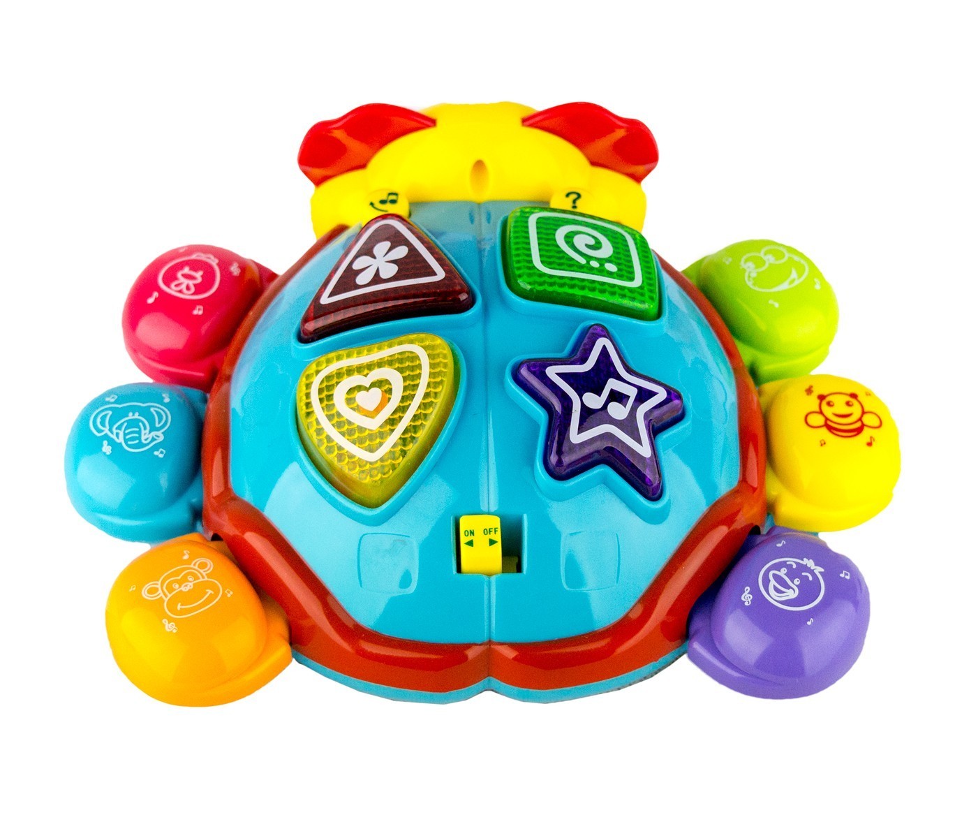 341124 Coccinelle musicale APPRENDRE EN JOUANT lumières sons et formes
