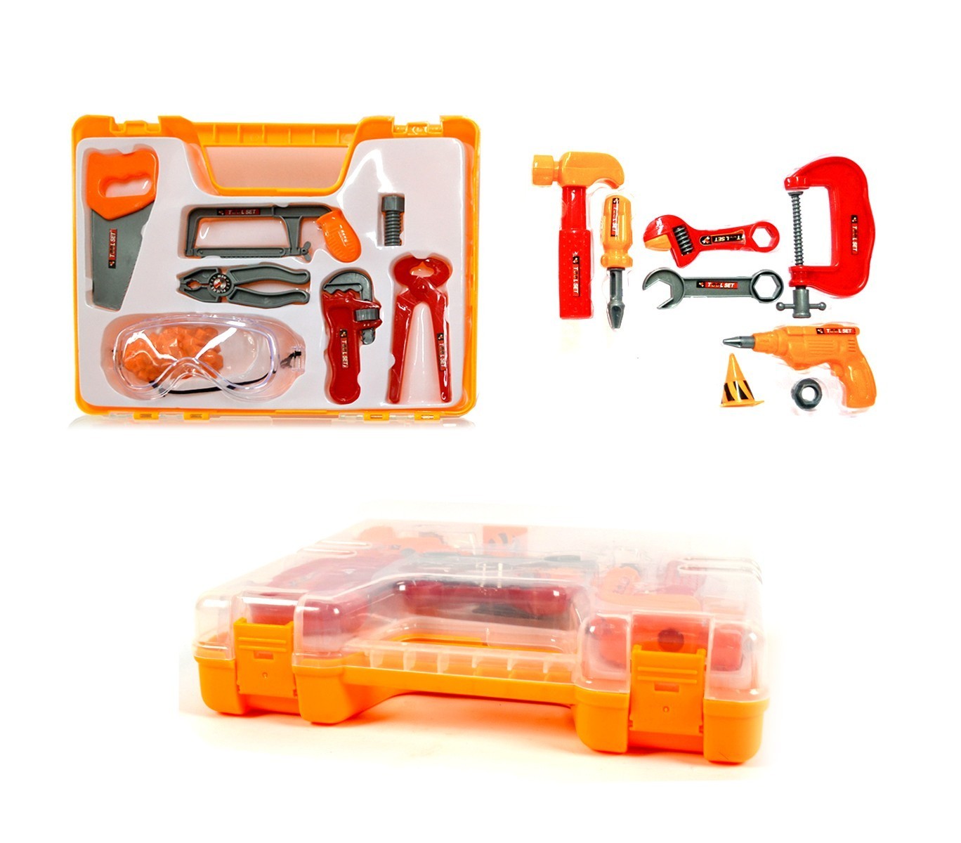 363669 Boîte à outils pour enfant CIGIOKI avec 15 accessoires