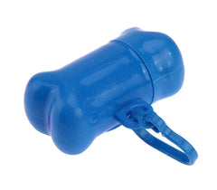 332016 Distributeur de sachets ramasse-crottes en forme d'os avec 1 rouleau