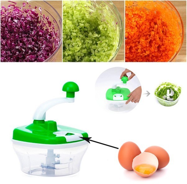 Coupe légumes - Hacheur - Separateur d'oeufs - avec manivelle