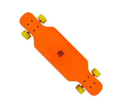 515654 Skateboard antidérapant ABS COULEURS FLUO roulements ABEC 7 80 cm