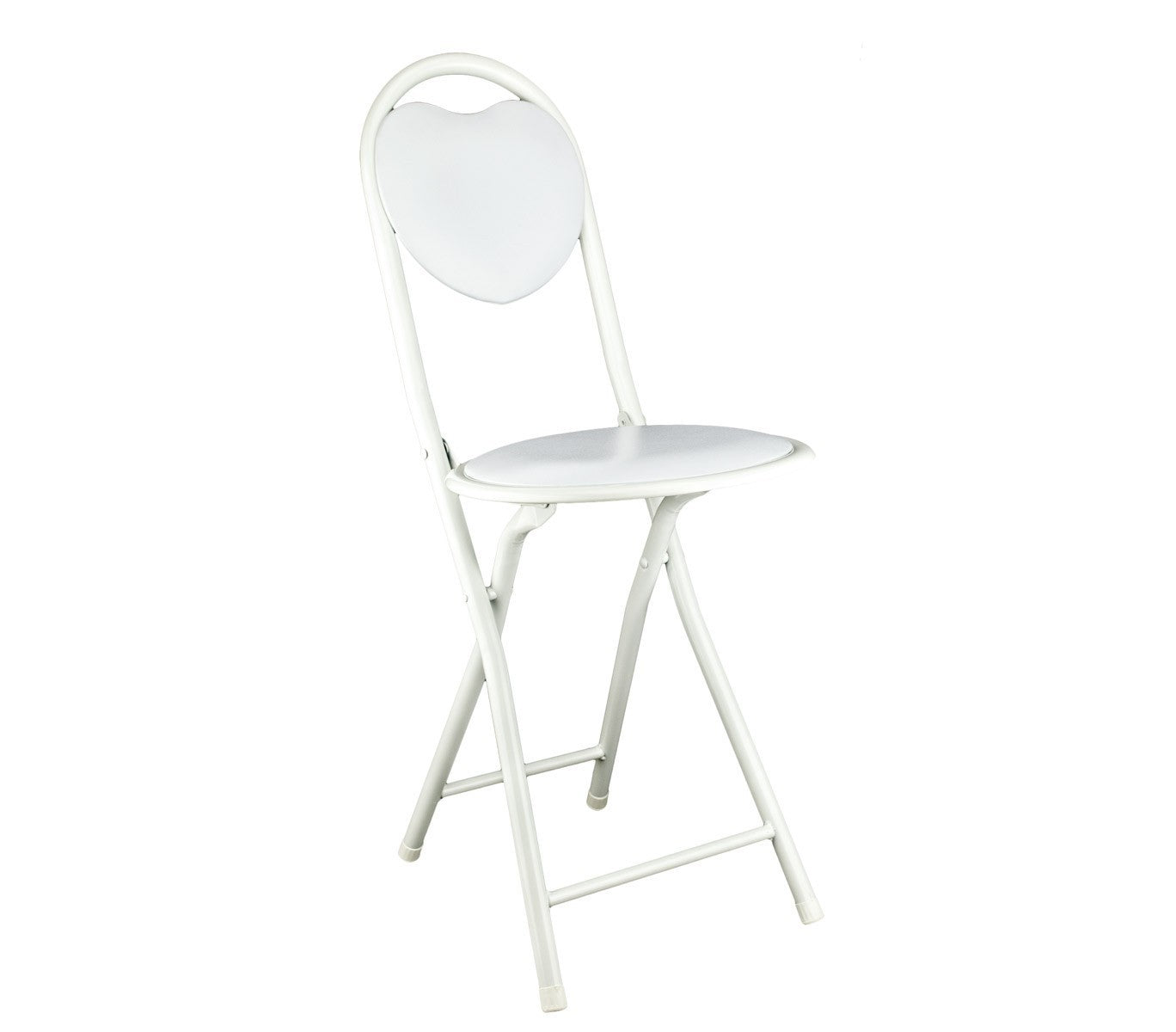 Tabouret de bar à dossier pliant CUORE DOLLY MATCH plusieurs couleurs 75 x 30 cm