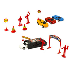 115270 Playset RACERS FORMULA accessoires pour circuit de voitures ou de go-kart