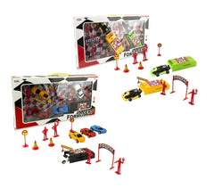 115270 Playset RACERS FORMULA accessoires pour circuit de voitures ou de go-kart