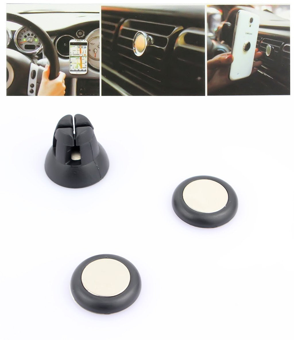 Support pour tableau de bord de voiture - clip magnétique pour les smartphones