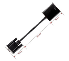 560929 Vidéo adaptateur convertisseur universel de VGA vers HDMI USB audio