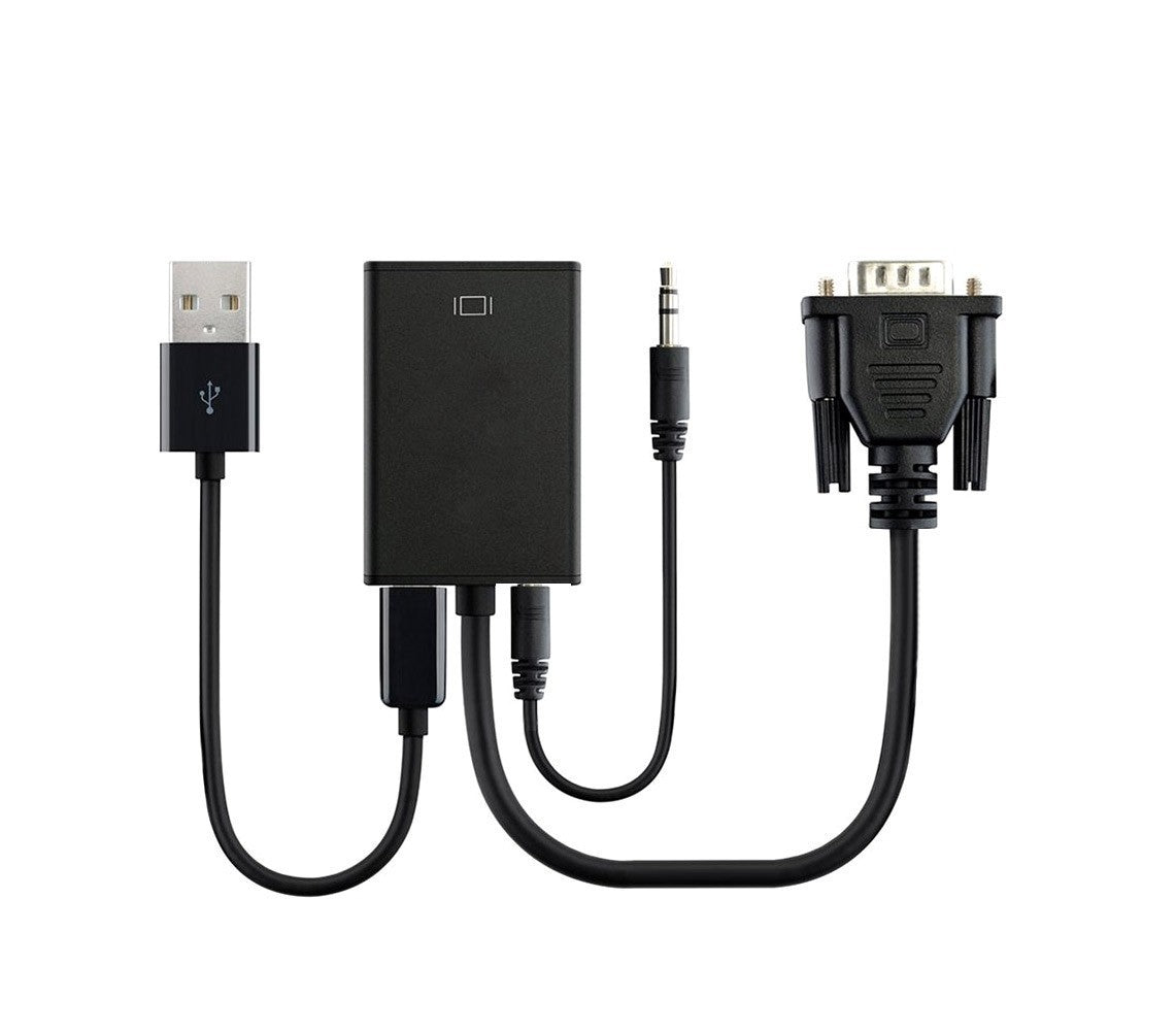 560929 Vidéo adaptateur convertisseur universel de VGA vers HDMI USB audio