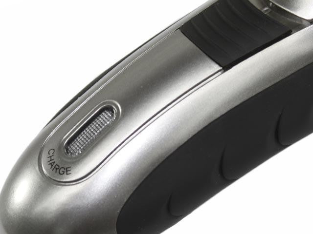 Rasoir électrique sans fil et rechargeable avec 3 têtes rotatives, Wet & Dry