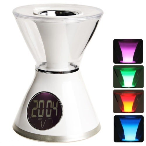 Diffuseur de parfum avec réveil et chromothérapie - essences vaporisateur
