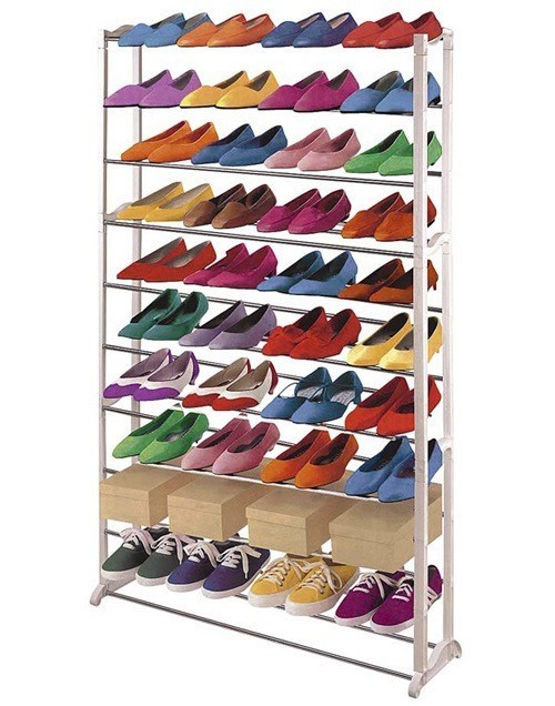 Meuble à chaussure jusqu'a 40 paires - etagere pour gagner de la place