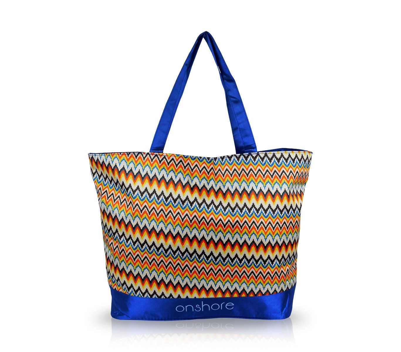 Sac de plage Onshore mod. Malika fantaisie ethniques zig zag différentes couleur