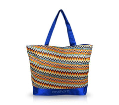 Sac de plage Onshore mod. Malika fantaisie ethniques zig zag différentes couleur
