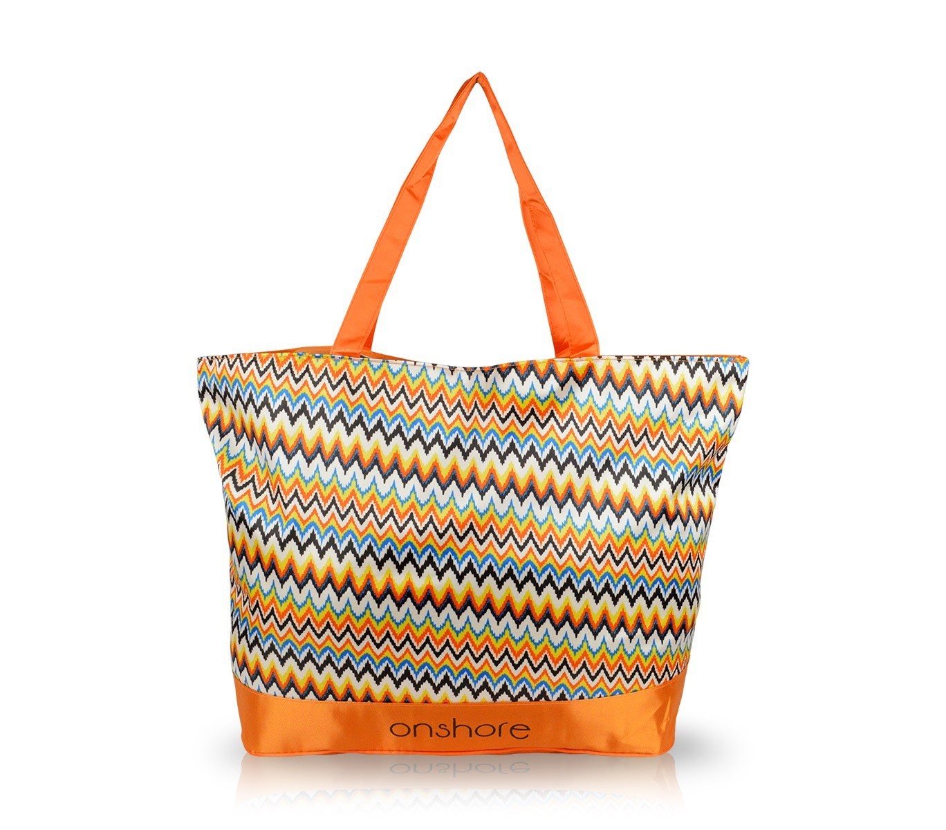 Sac de plage Onshore mod. Malika fantaisie ethniques zig zag différentes couleur