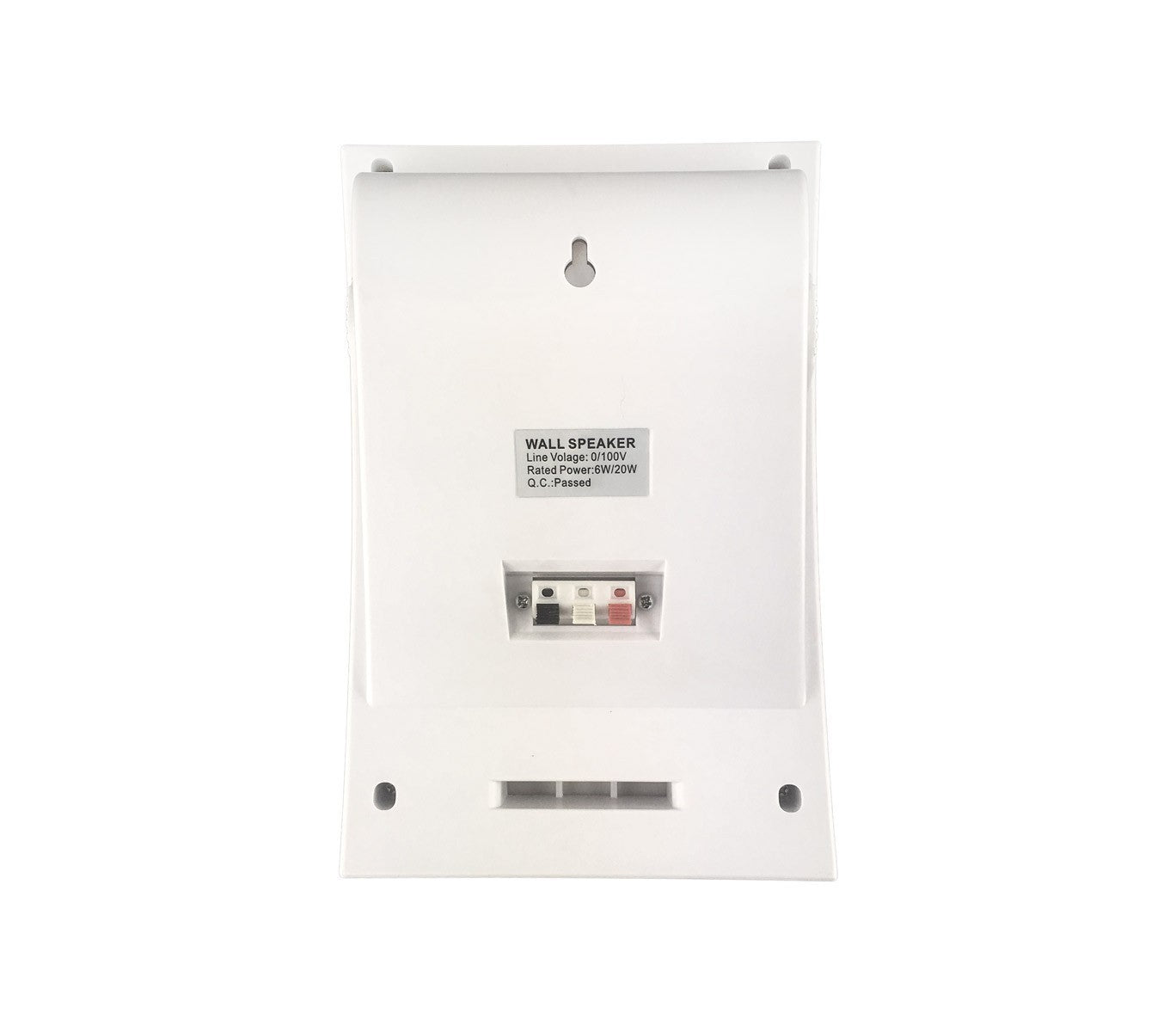 Enceinte murale passive 20 W speaker haut-parleur bi-amplification