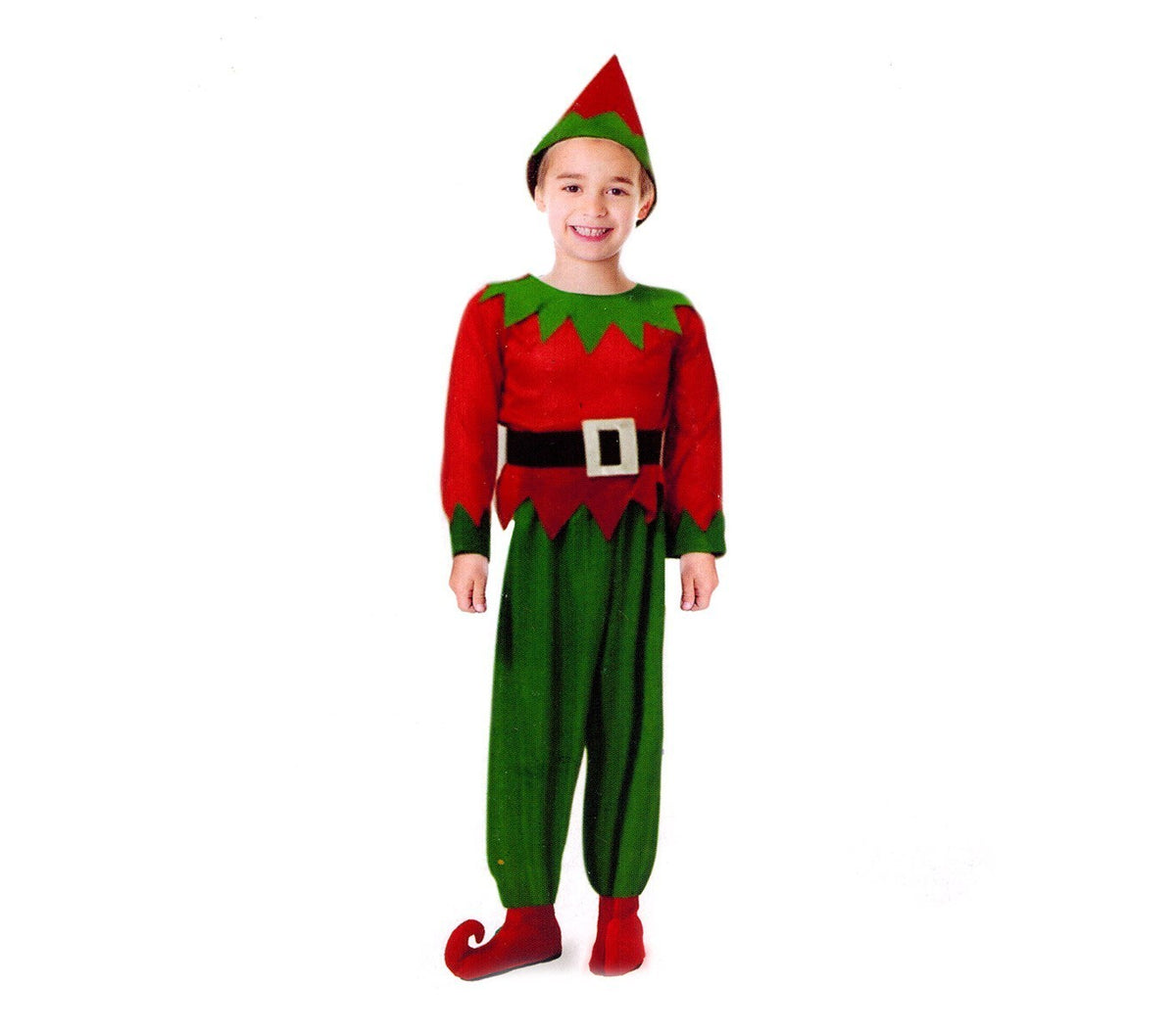 538087 Déguisement de carnaval pour enfant LUTIN avec bonnet inclus