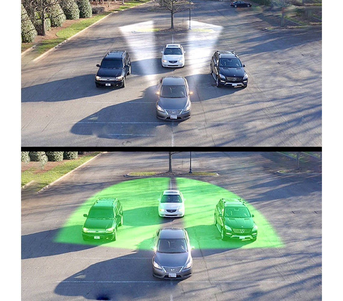 870646 Miroir rétroviseur grand angle de voiture pour ne plus avoir angle mort