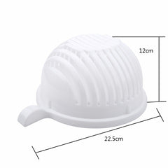 210025 Bol coupe-salade BANY coupe et égoutte salade lavable au lave-vaisselle