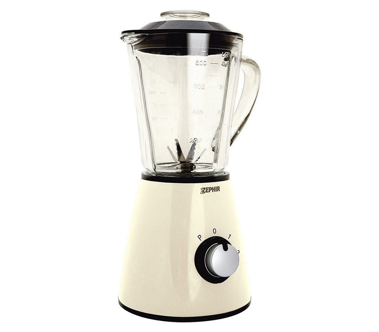 ZHC489 Blender électrique vintage ZEPHIR bol en verre 1 litre 500 watts