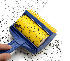 289440 Brosse à rouleau lavable 2 en 1 pour enlever les poils et les débris