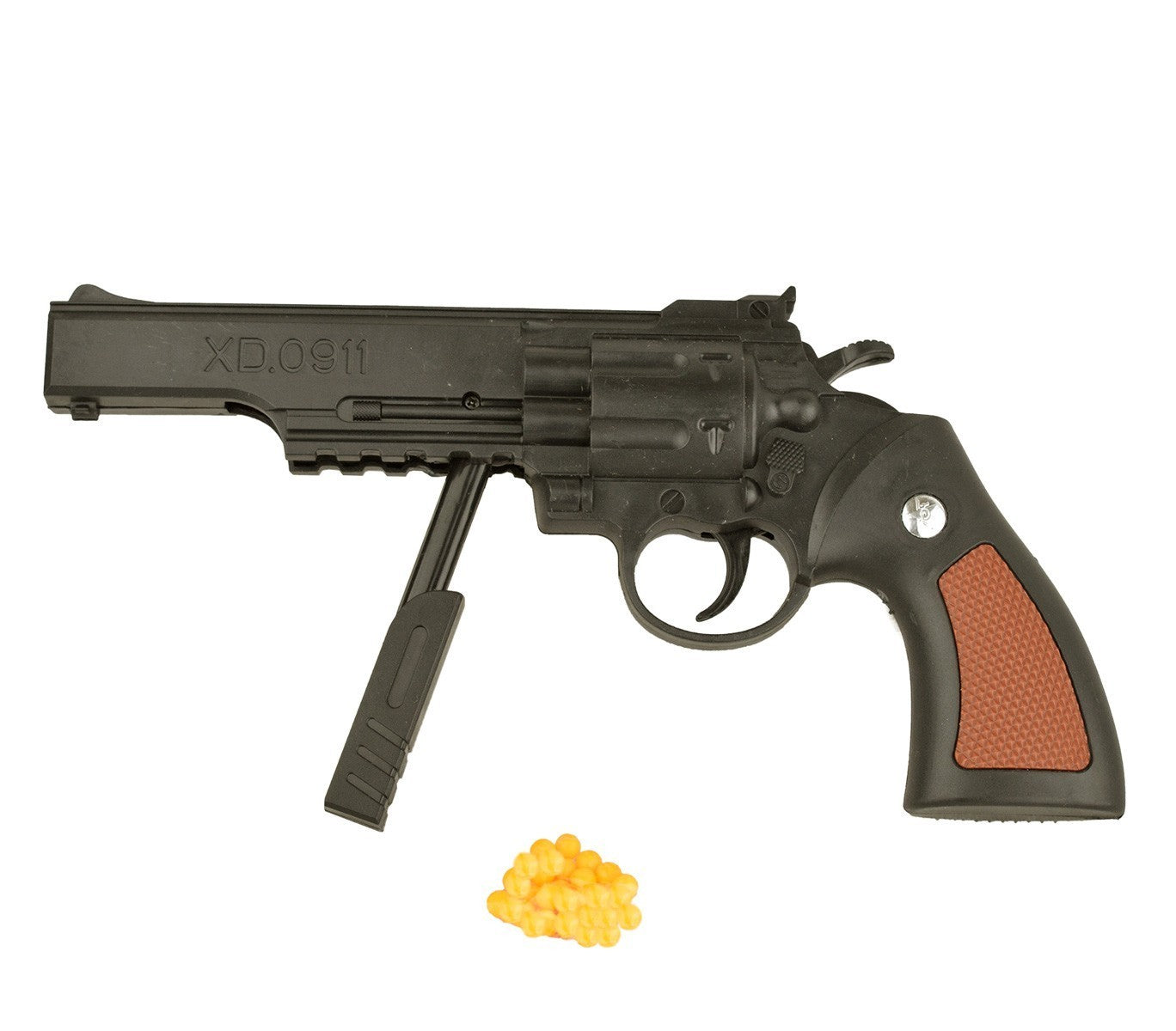 285503 Pistolet jouet en plastique revolver 6 mm avec billes incluses