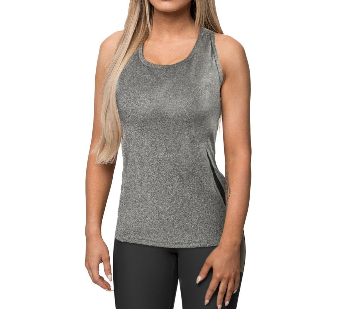 Lot de 4 débardeurs de sport et running pour femme en tissu fitness et sport