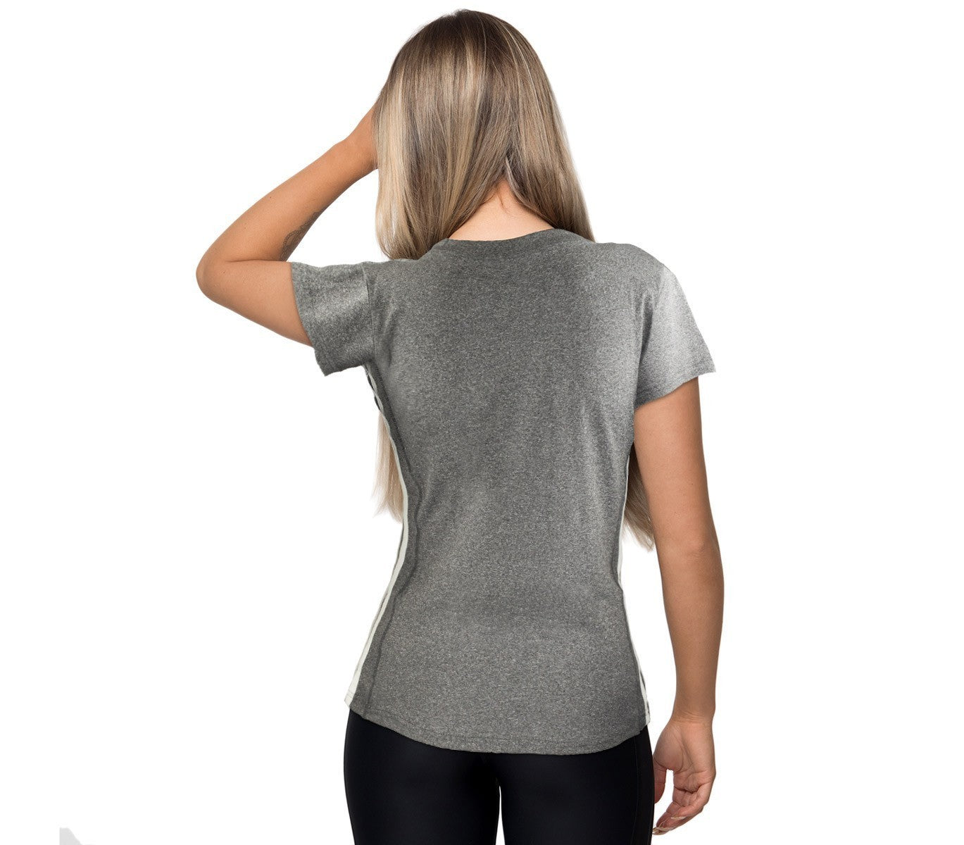 Lot de 4 t-shirts de sport et running pour femme en tissu pour fitness et sport