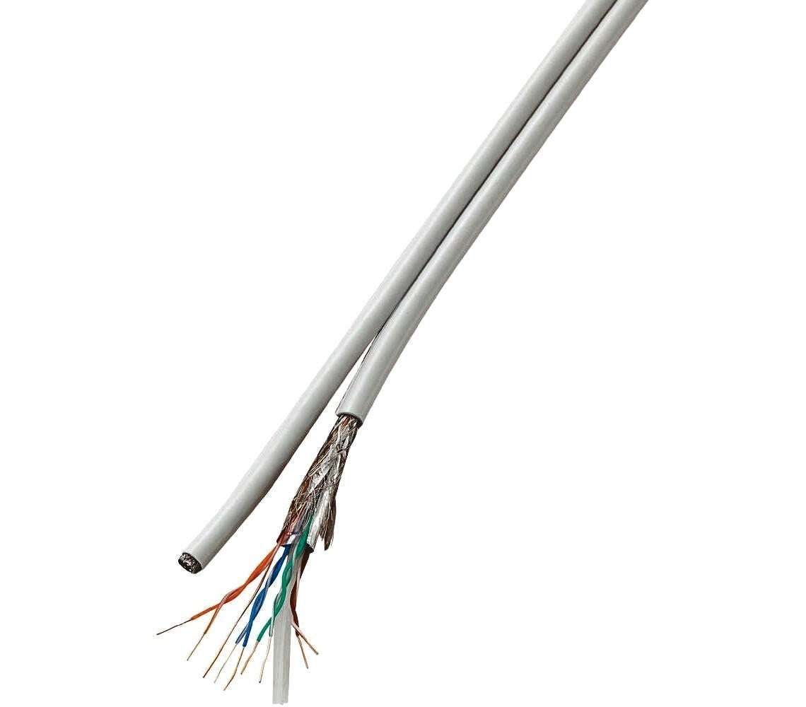 045384 Câble Ethernet 3 m LAN CAT6 blindé avec contacts dorés 10 Gps
