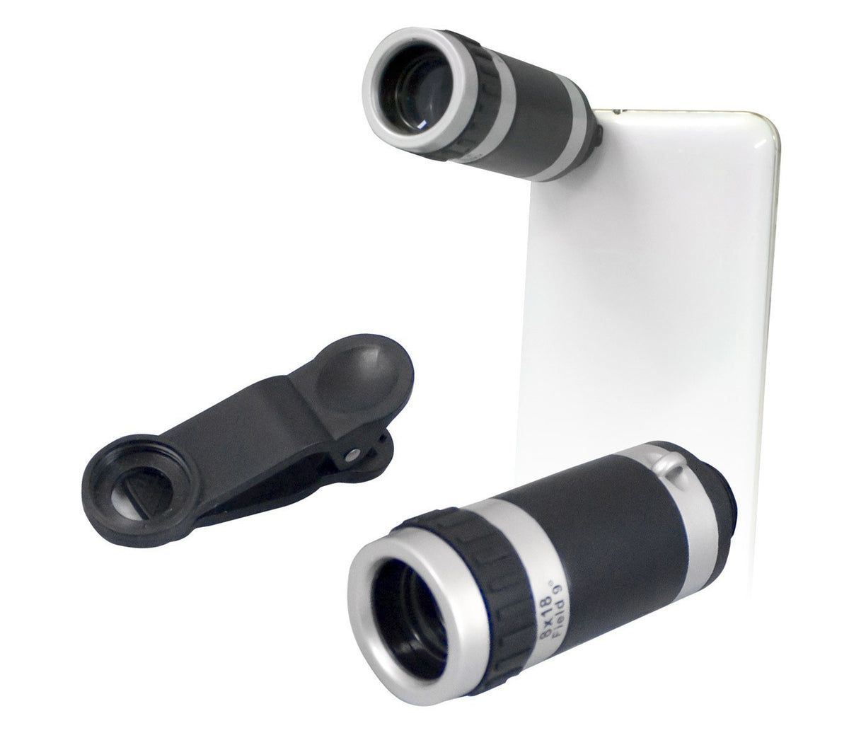 011341 Téléobjectif TECHMADE pour smartphone zoom 8x focalisation manuel