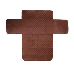 Protège-fauteuil 1 place matelassé double face imperméable anti-tâches 70x170 cm