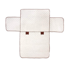 Protège-fauteuil 1 place matelassé double face imperméable anti-tâches 70x170 cm