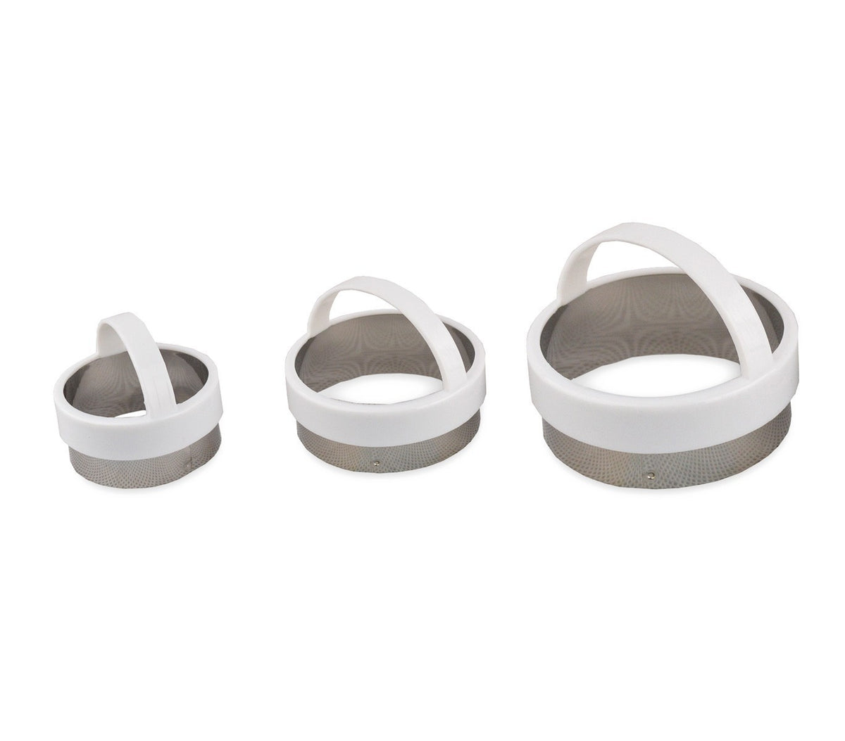 214282 Lot de 3 coupe-pâtes WelkHome idéal aussi pour les biscuits et raviolis