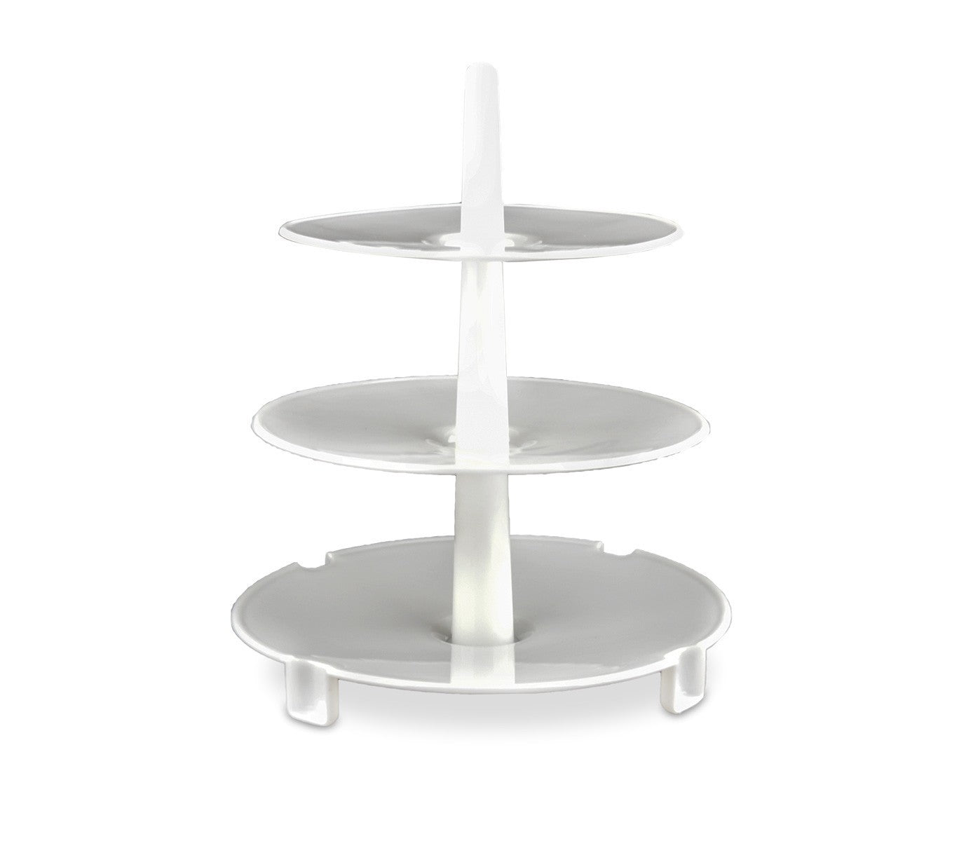 296158 Serviteur à 3 étages pour snacks et gâteaux cupcakes BIG CHEF 27 x 22 cm