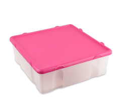 073896 Lot de 6 boîtes en plastique FRESH BOX avec couvercle hermétique