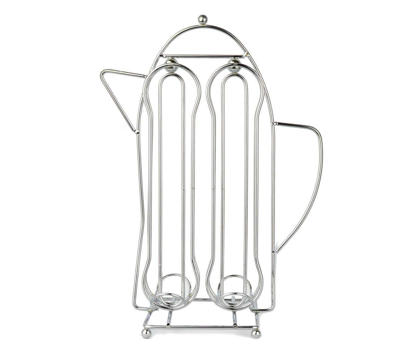 365977 Porte-capsules café avec forme théière pour 16 capsules WELKHOME en métal