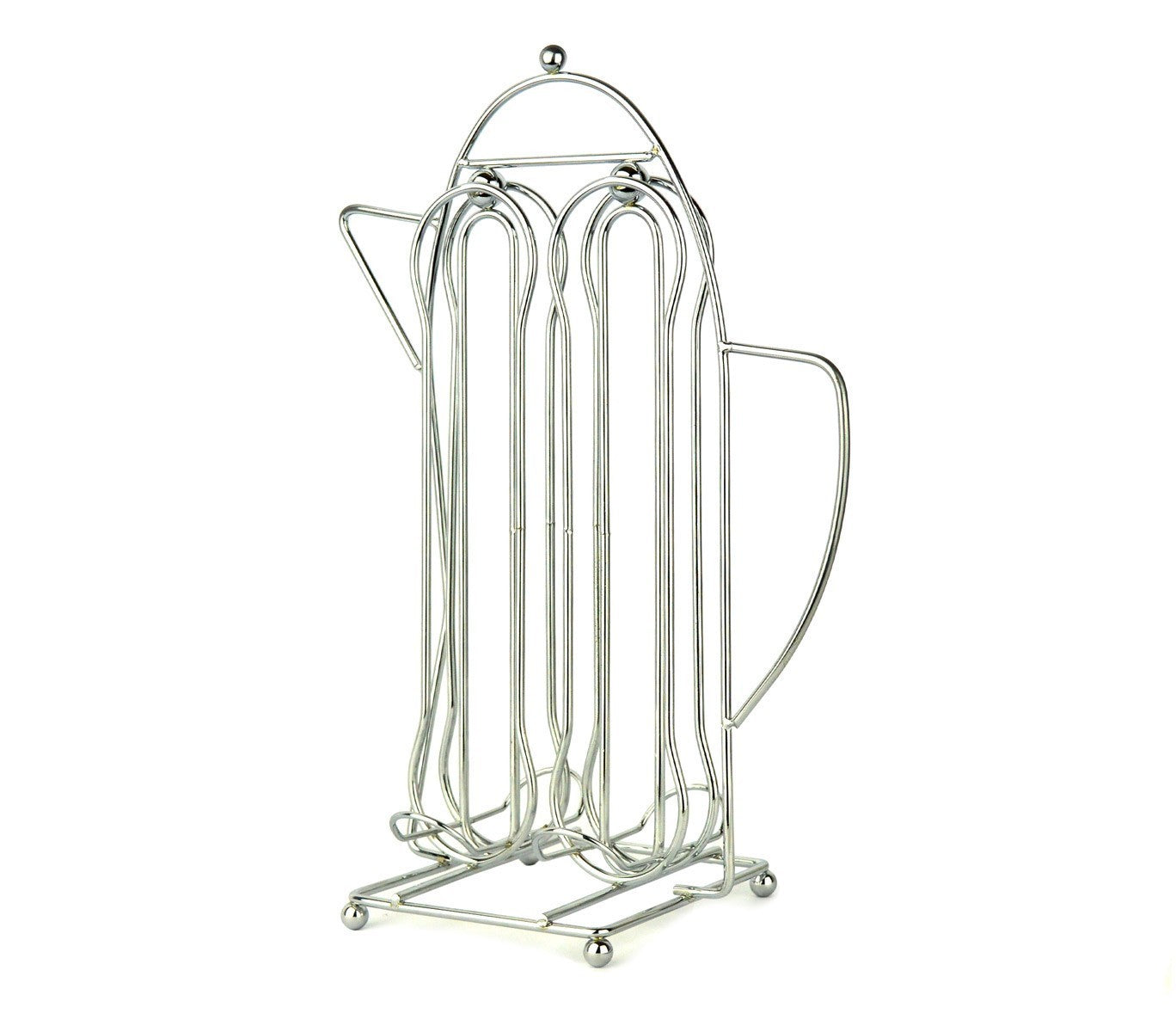 365977 Porte-capsules café avec forme théière pour 16 capsules WELKHOME en métal