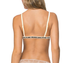 H869 Soutien-gorge à brides femme modèle RIEM base élastiquée bonnet en dentelle