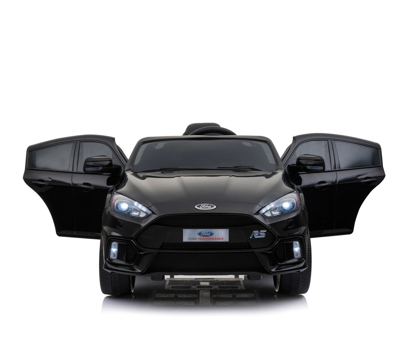 B81324 Voiture électrique enfants Suv FORD FOCUS RS siège cuir 12V télécommandée
