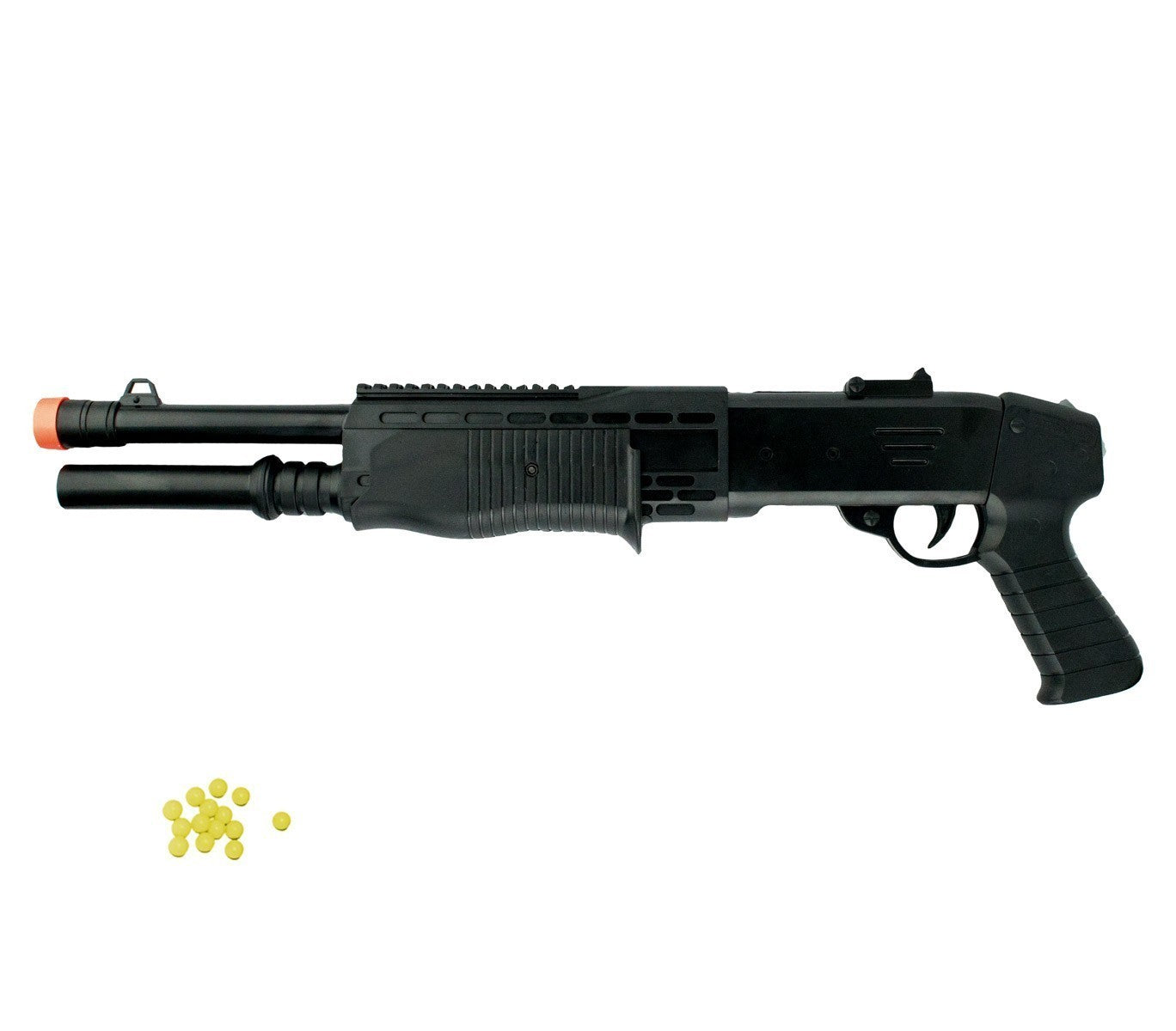 318829 Fusil à pompe à bille SPA512 double canon calibre 6 mm avec billes