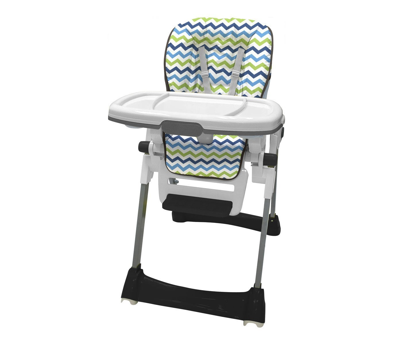 BG-89 Chaise haute bébé Capri NUNU' hauteur réglable inclinable assise souple