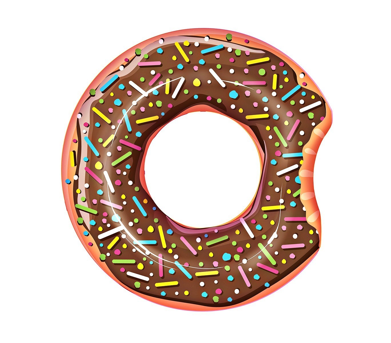 36118 Bouée gonflable donut croqué diamètre 107 cm Bestway