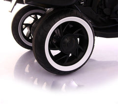 B37500 Moto électrique pour enfant SIDNEY lumières et sons 12V valises latérales