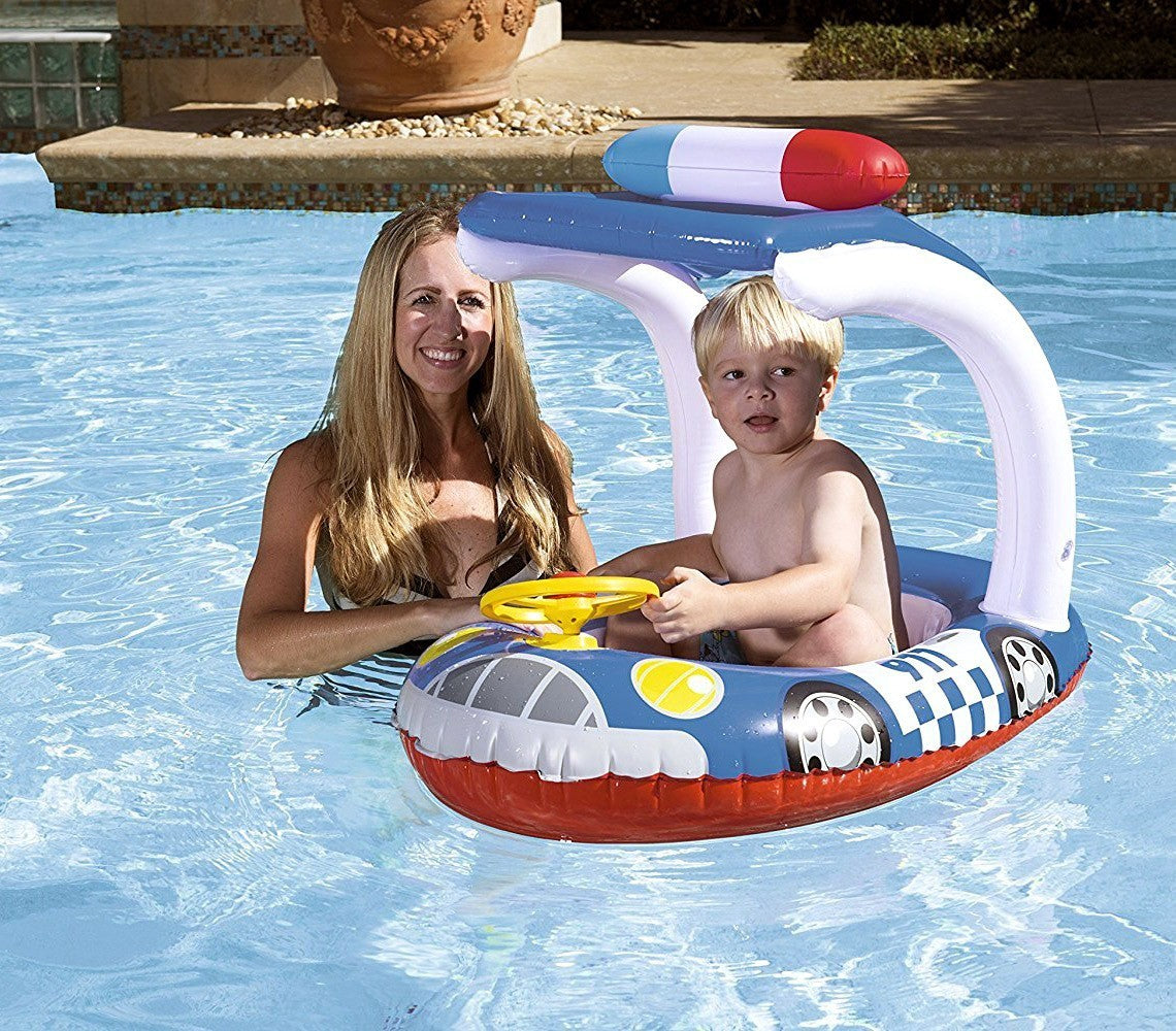 52219 Voiture gonflable pour enfant avec marquise 98 x 66 cm Bestway